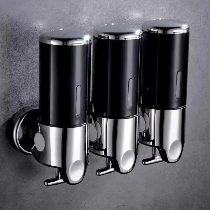 Wall-Mounted Soap Dispenser Silver 500ml Stainless Steel 9