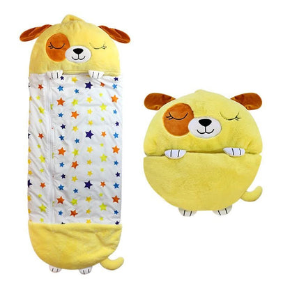 2-in-1 Plush Toy Sleeping Bag for Kids Ages 3-8 4