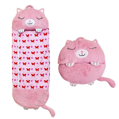 2-in-1 Plush Toy Sleeping Bag for Kids Ages 3-8 5