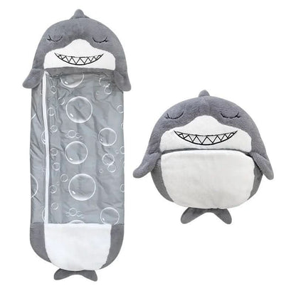 2-in-1 Plush Toy Sleeping Bag for Kids Ages 3-8 9