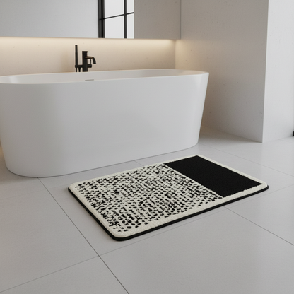 AbstractStep | Non-Slip Bath Mat in Nordic Style