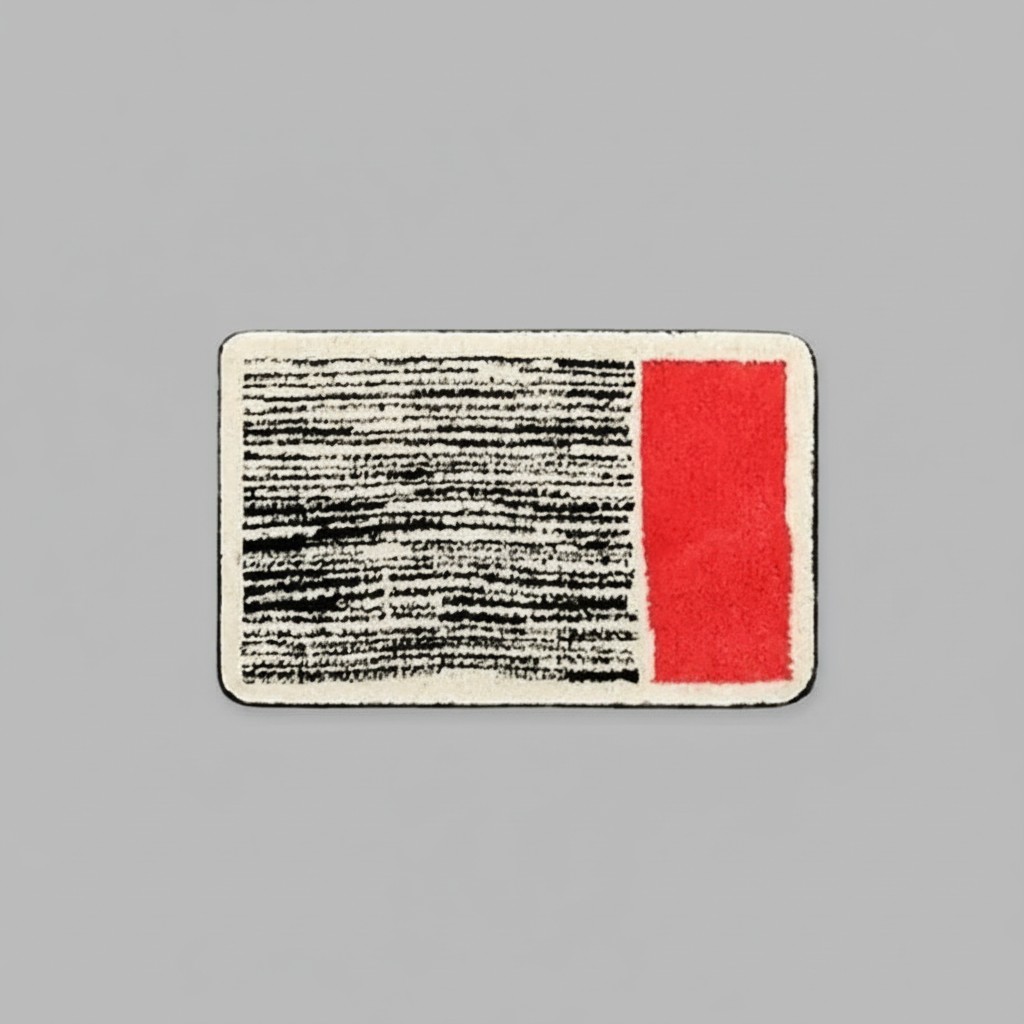 AbstractStep | Non-Slip Bath Mat in Nordic Style