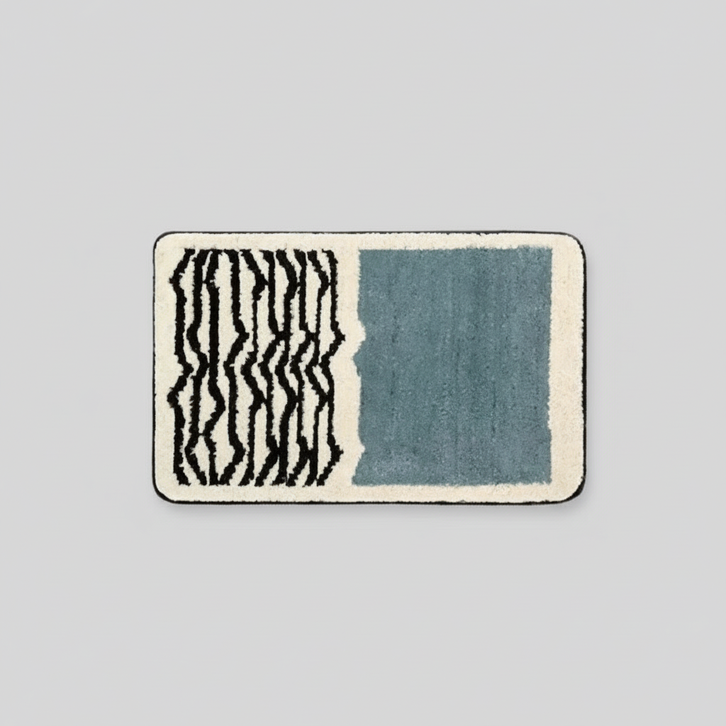 AbstractStep | Non-Slip Bath Mat in Nordic Style
