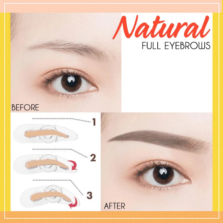 Adjustable Eyebrow Stamp | Waterproof Brow Makeup Tool 1