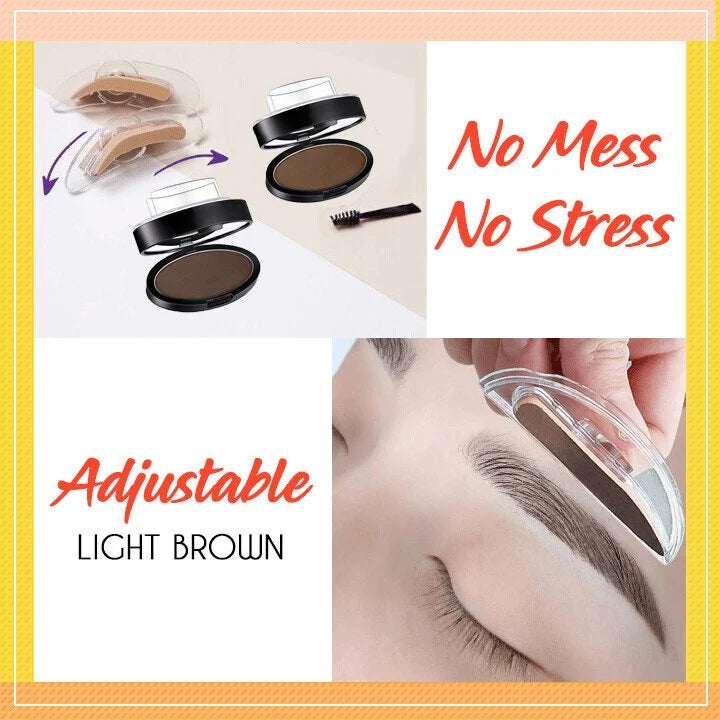 Adjustable Eyebrow Stamp | Waterproof Brow Makeup Tool 3
