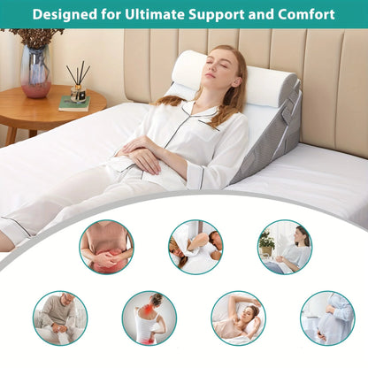 Adjustable Memory Foam Bed Angle Pillow | Support Cushion 3