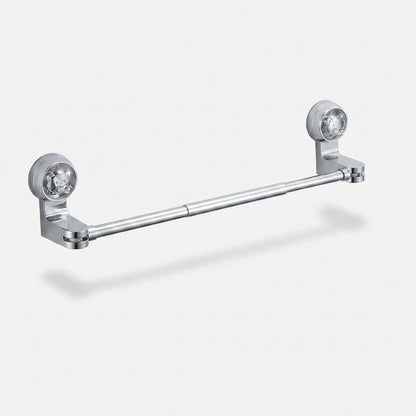 Adjustable Towel Rack Silver with Strong Suction Cups 7