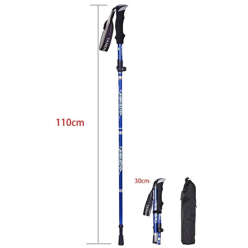 Adjustable Trekking Poles | Foldable Lightweight Hiking Sticks 2