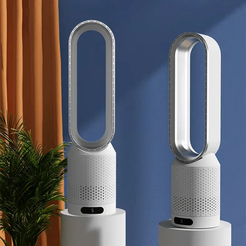 Aerobreeze Bladeless Tower Fan | 3-in-1 Design with 6 Speeds 4