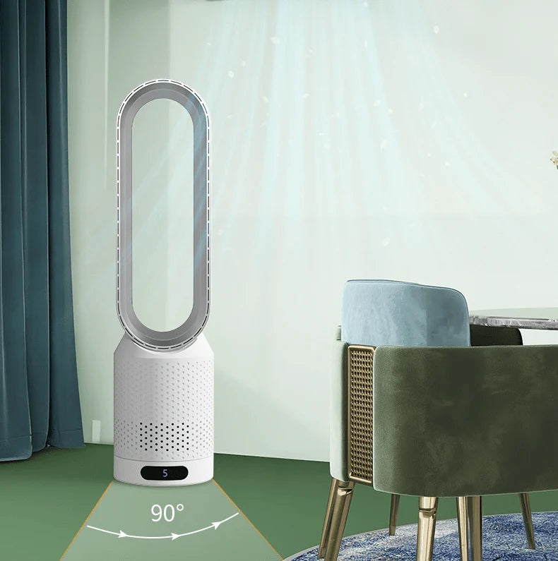 Aerobreeze Bladeless Tower Fan | 3-in-1 Design with 6 Speeds 5