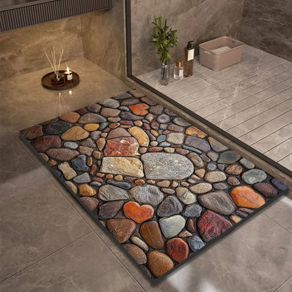 Aquasoft | Diatomaceous Earth Bath Mat Non-Slip Quick-Dry 13