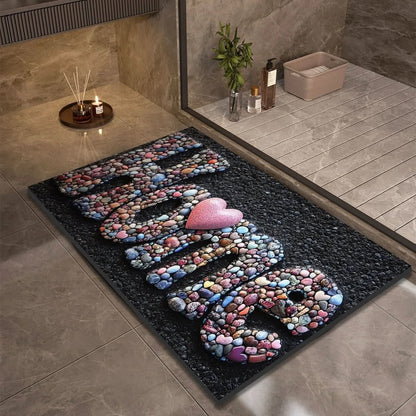 Aquasoft | Diatomaceous Earth Bath Mat Non-Slip Quick-Dry 16
