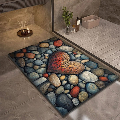 Aquasoft | Diatomaceous Earth Bath Mat Non-Slip Quick-Dry 17