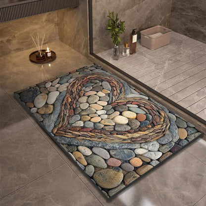 Aquasoft | Diatomaceous Earth Bath Mat Non-Slip Quick-Dry 18