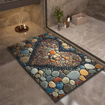 Aquasoft | Diatomaceous Earth Bath Mat Non-Slip Quick-Dry 5