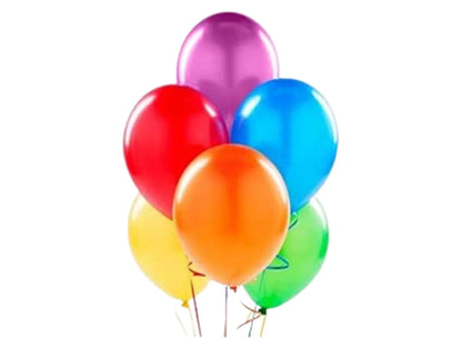 Assorted Metallic Balloons 20 Pack | Birthday Helium Balloons 0