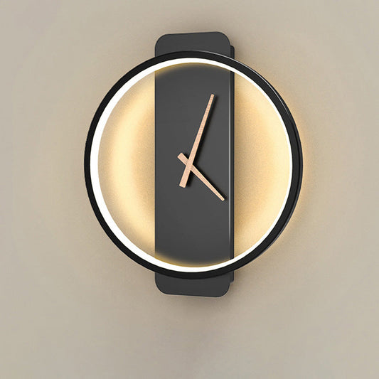 AuraTime | Modern Digital Wall Clock with LED Display