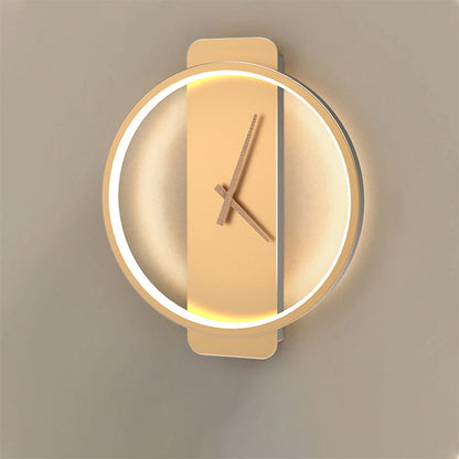 AuraTime | Modern Digital Wall Clock with LED Display