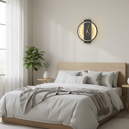 AuraTime | Modern Digital Wall Clock with LED Display