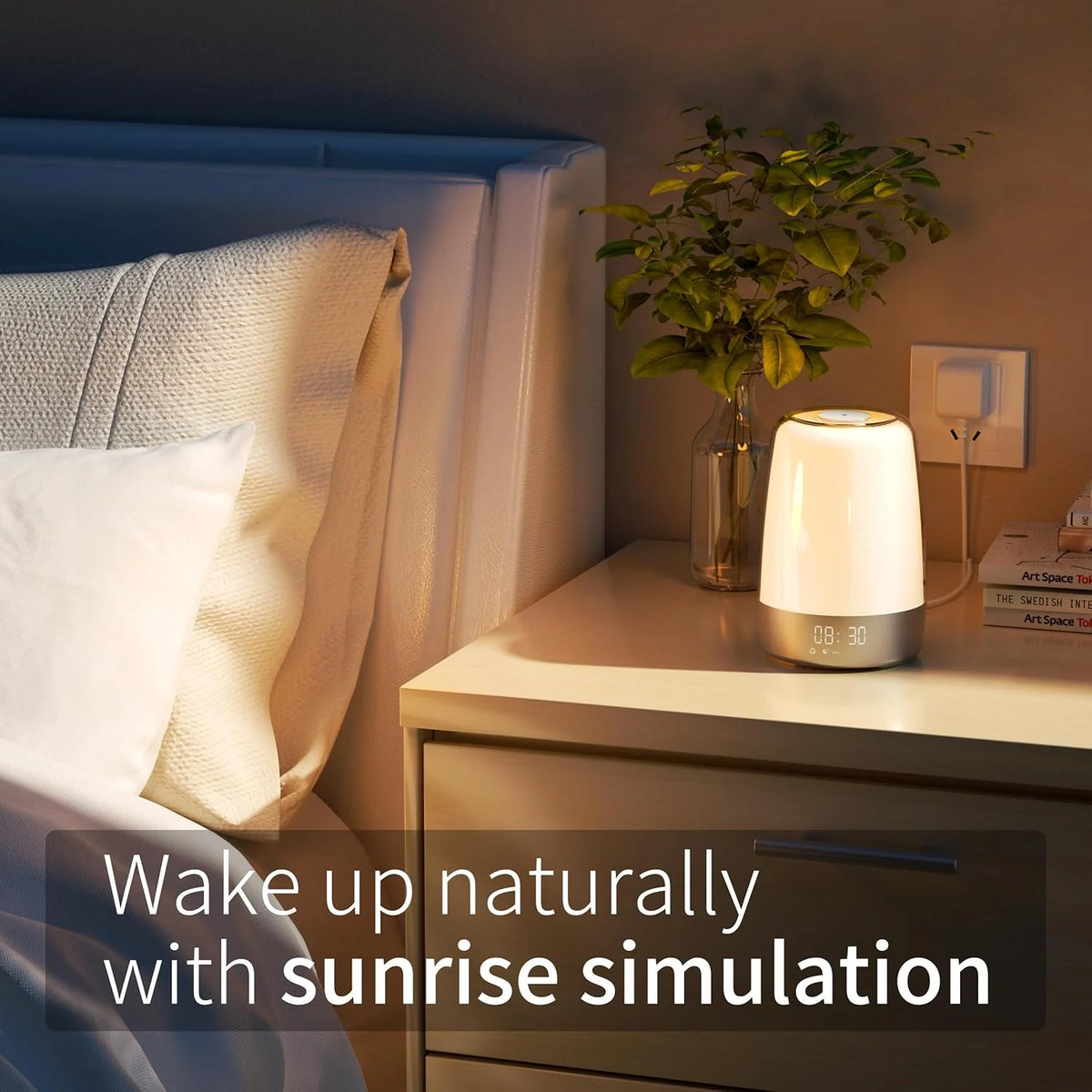 Aurora Wake-Up Light | Sunrise Sunset USB-C Rechargeable 2