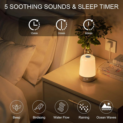 Aurora Wake-Up Light | Sunrise Sunset USB-C Rechargeable 3