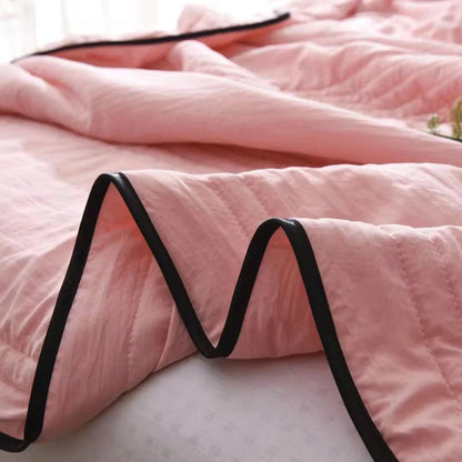 Breathable Bamboo Fiber Summer Blanket | Cooling Lightweight Throw 3