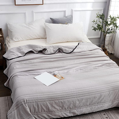 Breathable Bamboo Fiber Summer Blanket | Cooling Lightweight Throw 5