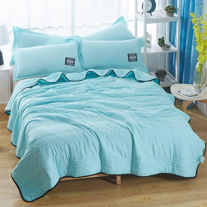 Breathable Bamboo Fiber Summer Blanket | Cooling Lightweight Throw 6