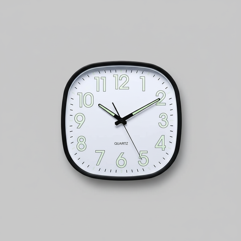 Chronix | Modern Square Wall Clock 30cm Analog Design
