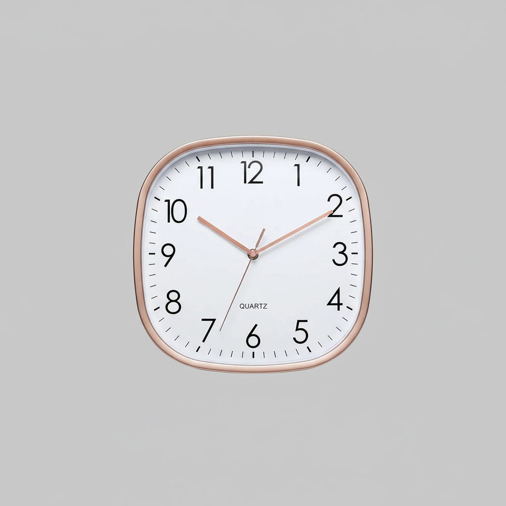 Chronix | Modern Square Wall Clock 30cm Analog Design