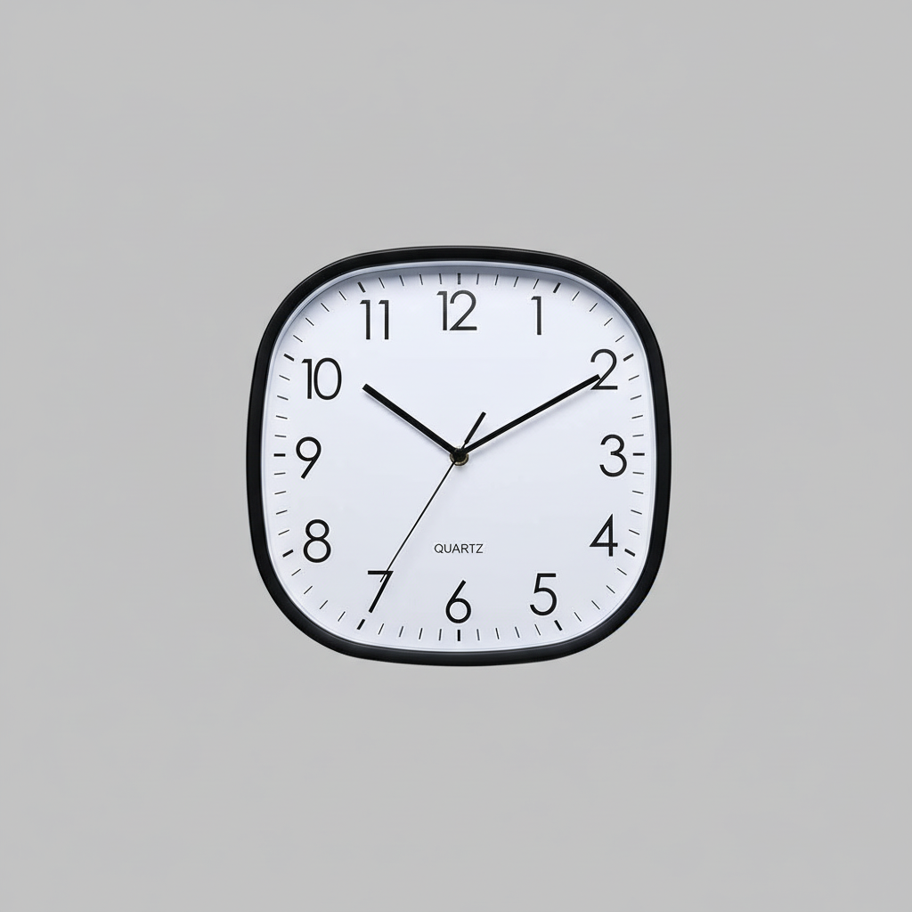 Chronix | Modern Square Wall Clock 30cm Analog Design