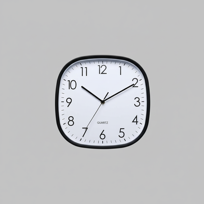 Chronix | Modern Square Wall Clock 30cm Analog Design