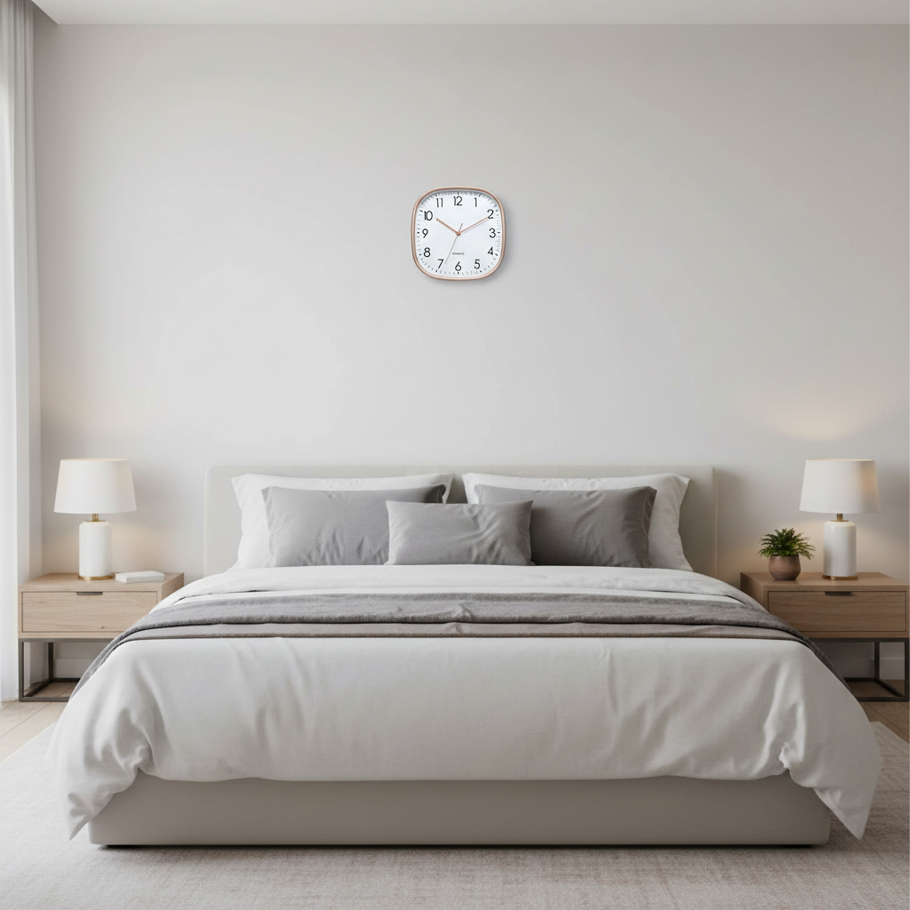 Chronix | Modern Square Wall Clock 30cm Analog Design
