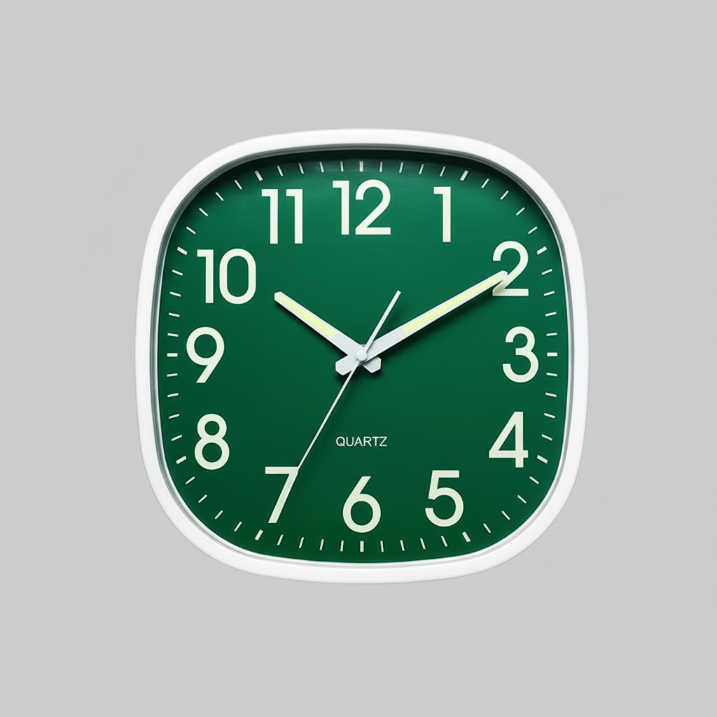 Chronix | Modern Square Wall Clock 30cm Analog Design