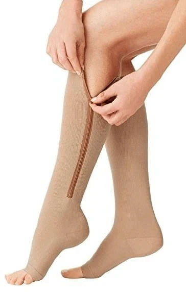 Compression Socks with Zipper | 20-30 mmHg Unisex Compression Socks 9