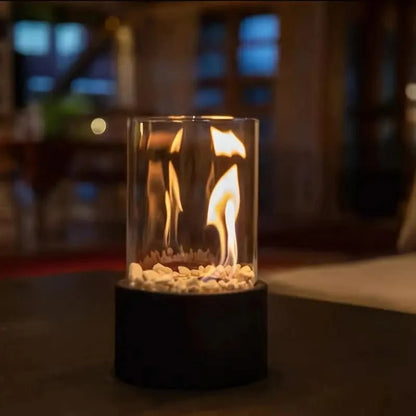 Cosyflame | Modern Table Fireplace Black with Bioethanol Fuel 5