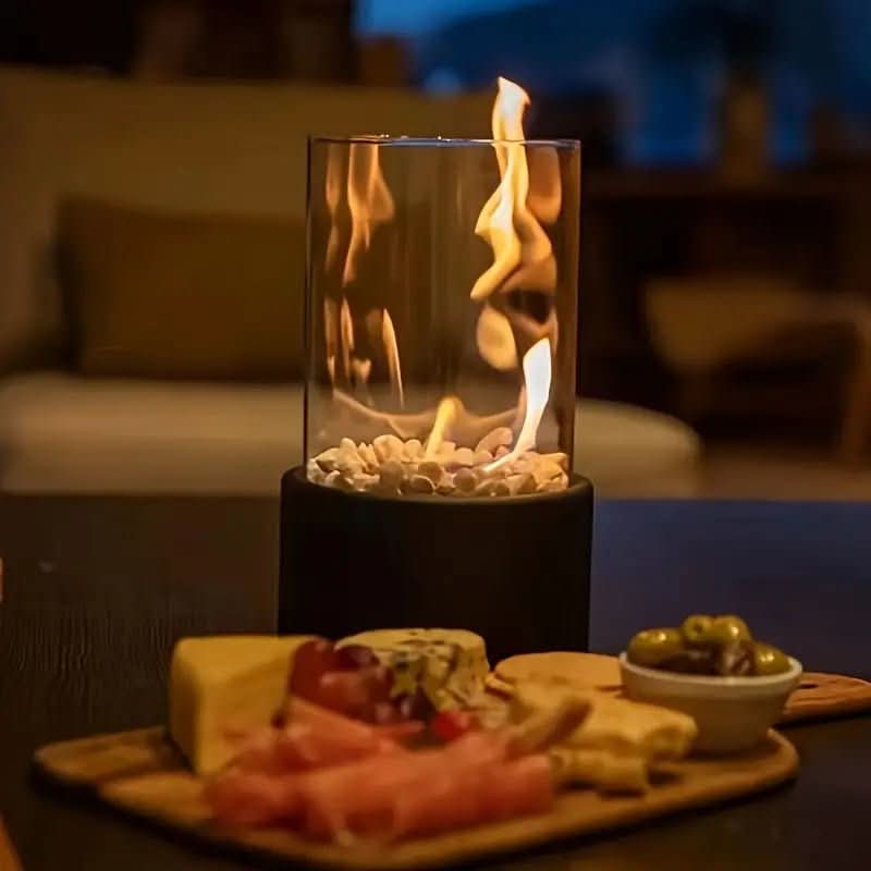 Cosyflame | Modern Table Fireplace Black with Bioethanol Fuel 6