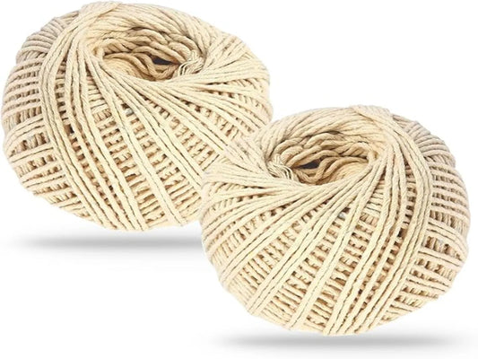 Cotton String Balls | 65m Durable Soft Twine 2 Pack 0