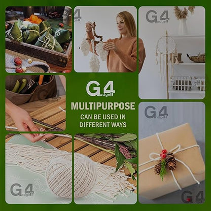 Cotton String Balls | 65m Durable Soft Twine 2 Pack 1