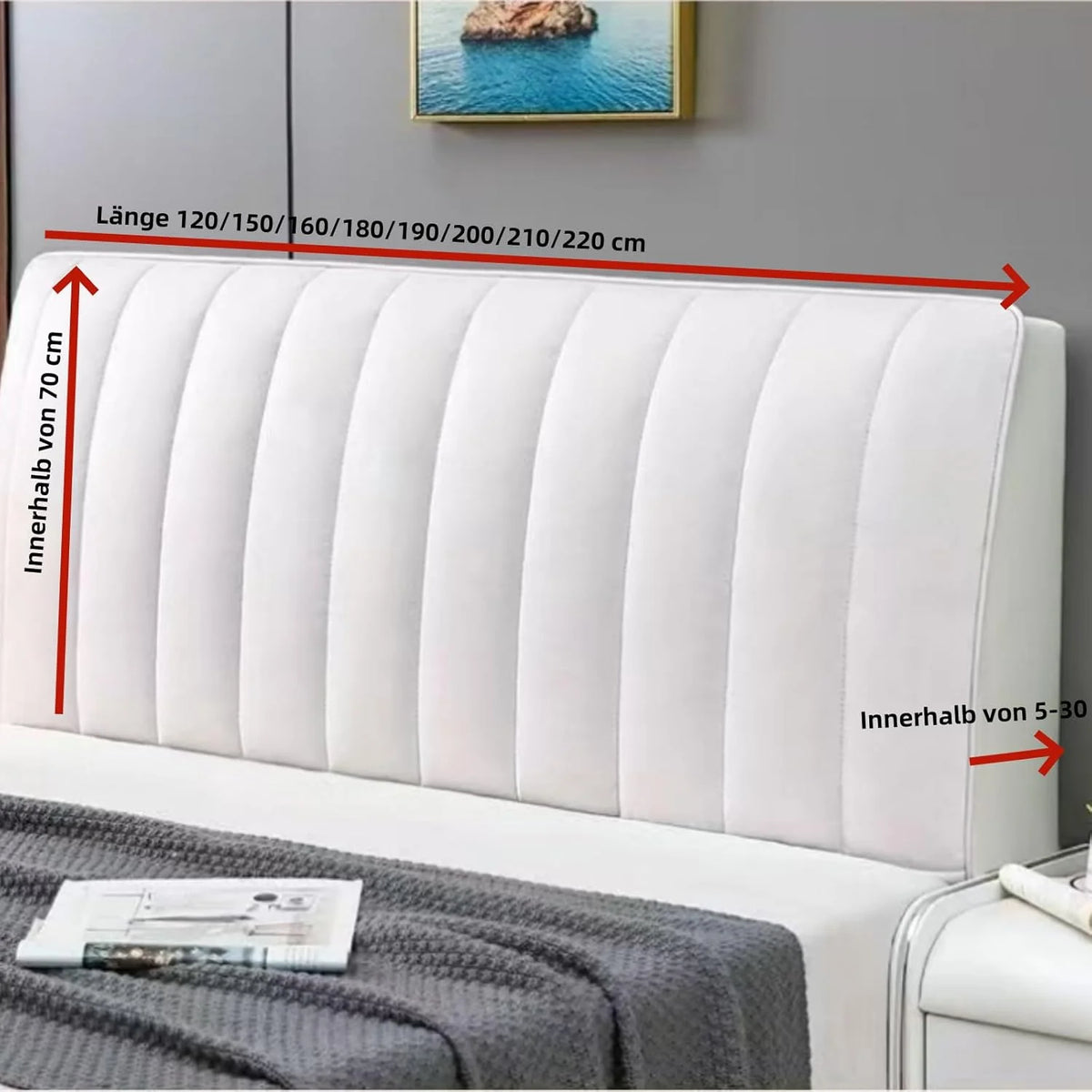 CoverUp | Elegant Headboard Cover for Bedroom 4