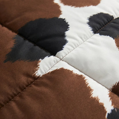 Cow Print Duvet Cover Set | Western Style Bedding 4