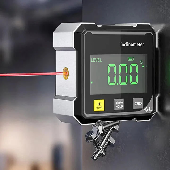 Digital Inclinometer with Laser Line | Precision Alignment Tool 1