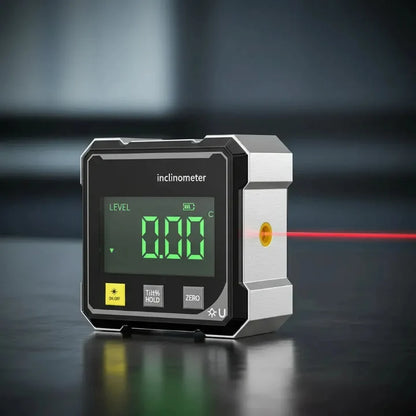 Digital Inclinometer with Laser Line | Precision Alignment Tool 2