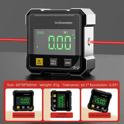 Digital Inclinometer with Laser Line | Precision Alignment Tool 4