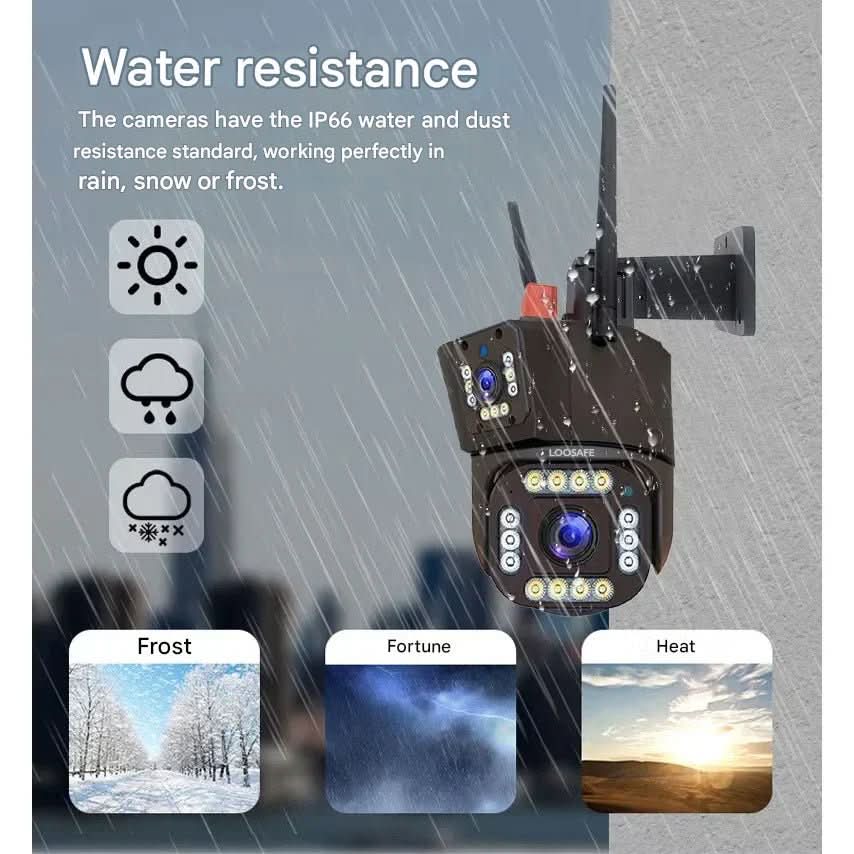 DualGuard Cam | Wireless 4K Security Camera with Solar Panel 6