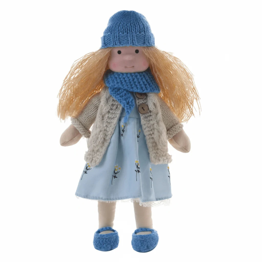Elora | Handmade Waldorf Cotton Doll 28cm 12