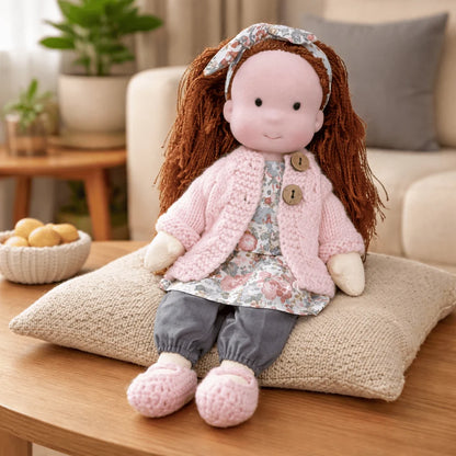 Elora | Handmade Waldorf Cotton Doll 28cm 15