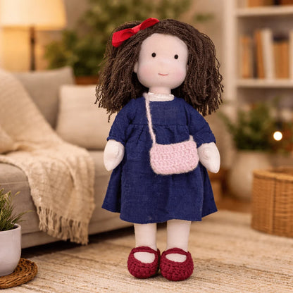 Elora | Handmade Waldorf Cotton Doll 28cm 19