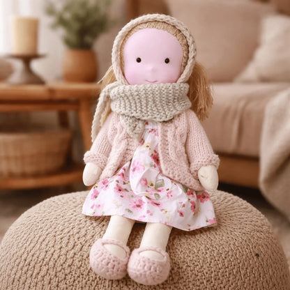 Elora | Handmade Waldorf Cotton Doll 28cm 23