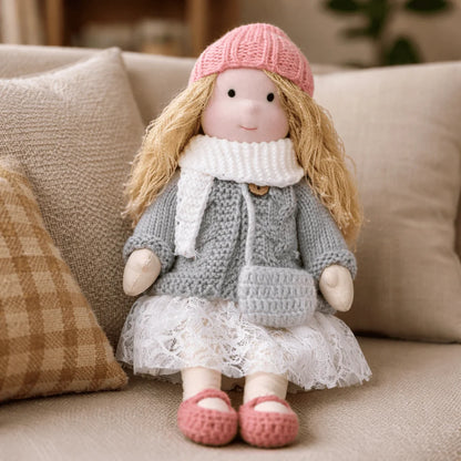 Elora | Handmade Waldorf Cotton Doll 28cm 27